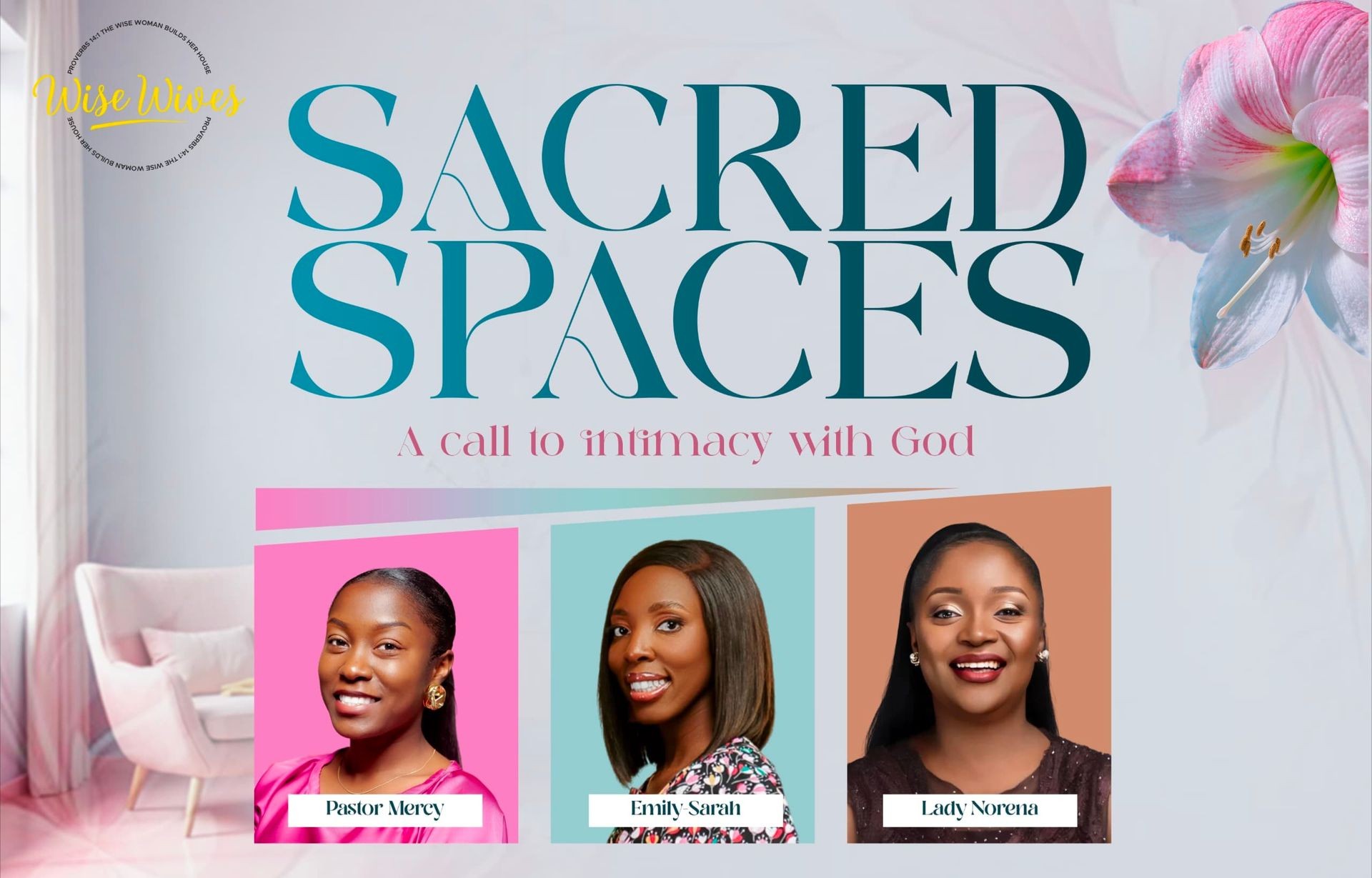 A gathering for women to pause, worship, and strengthen their walk with God together